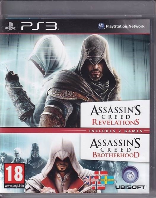 Assassins Creed Brotherhood + Revelations - PS3 (B Grade) (Used) (Eng)